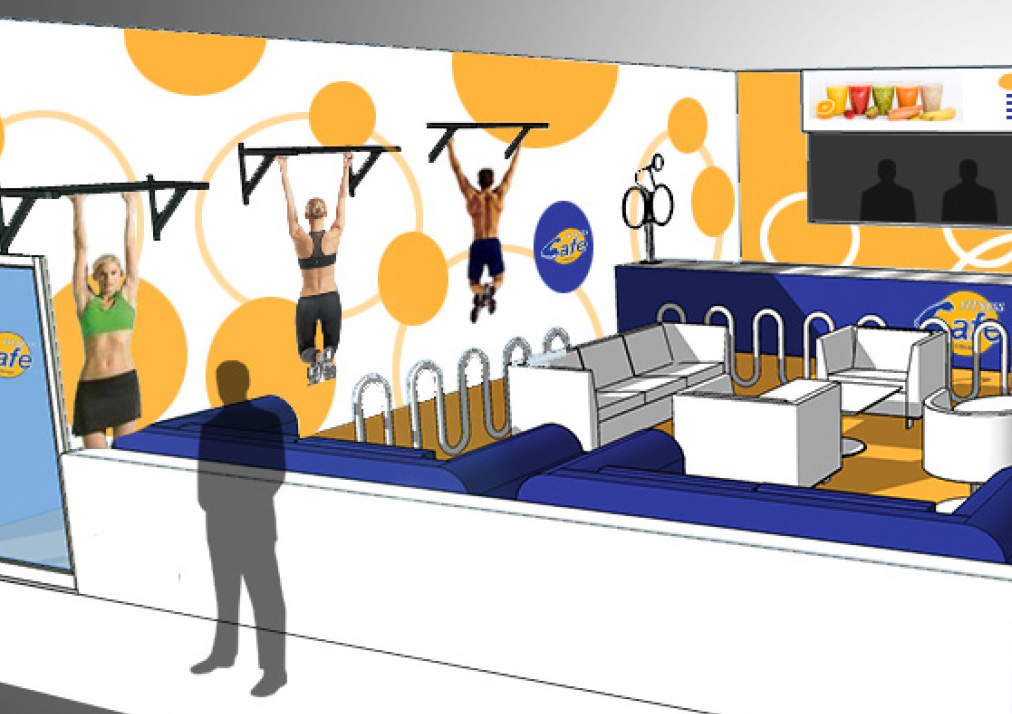 Fitness Café Counter Top